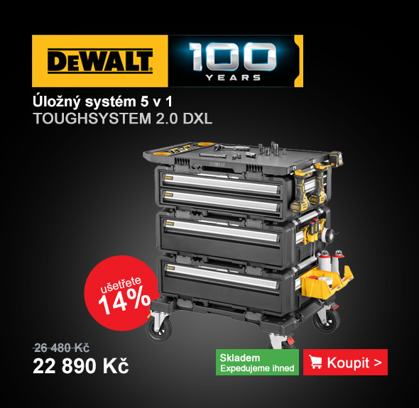 Úložný systém TOUGHSYSTEM 2.0 DXL sestava 5 v 1 DeWALT DWST60510