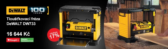 Tloušťkovací fréza DeWALT DW733