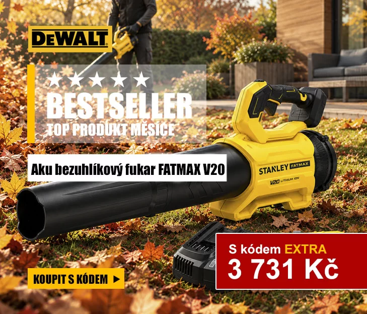 Aku bezuhlíkový fukar FATMAX V20 18V 1x4,0Ah Stanley SFMCBL730M1