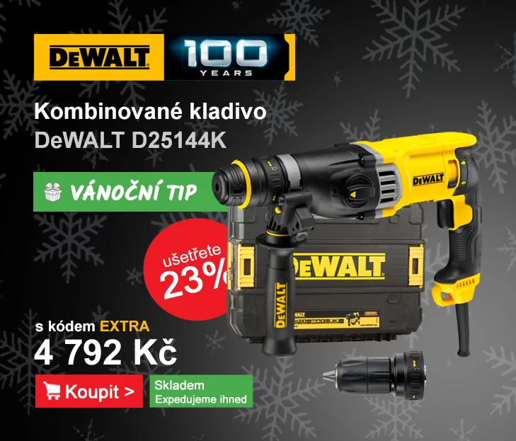 Kombinované kladivo SDS-Plus 28 mm DeWALT D25144K