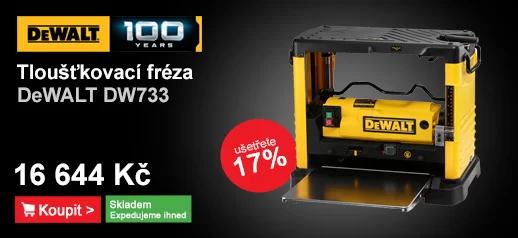 Tloušťkovací fréza DeWALT DW733