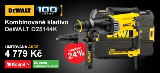 Kombinované kladivo SDS-Plus 28 mm DeWALT D25144K