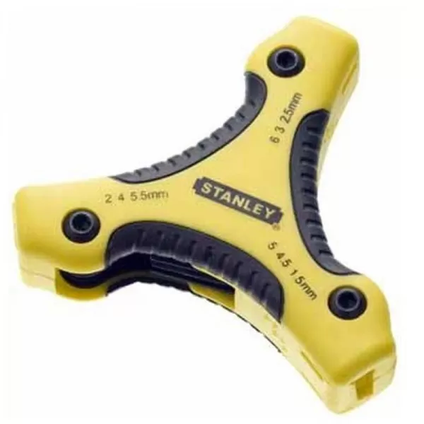 9-ti dílná kapesní sada zástrčných klíčů Inbus - metrická Stanley 0-95-935