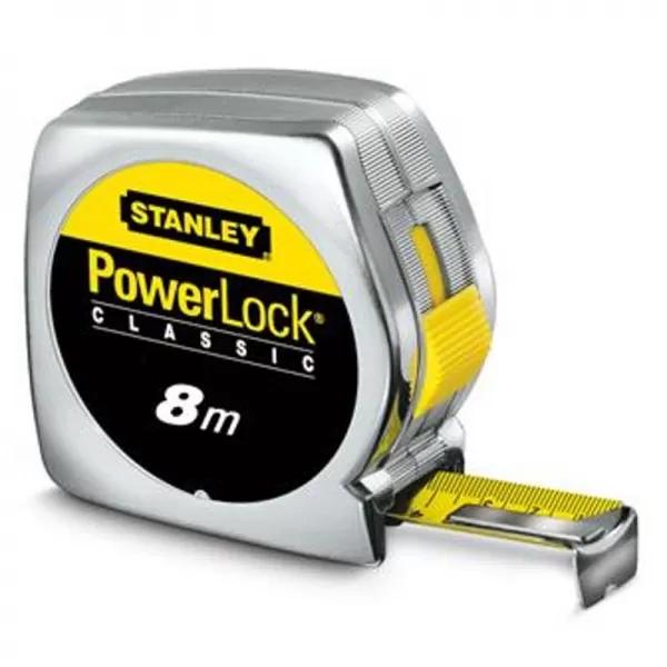 Svinovací metr 8m, plastové ABS pouzdro Stanley 0-33-198