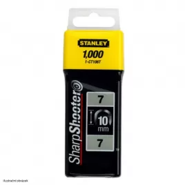 Sponky na kabely TYP 7 CT100, 10mm 1000ks Stanley 1-CT106T