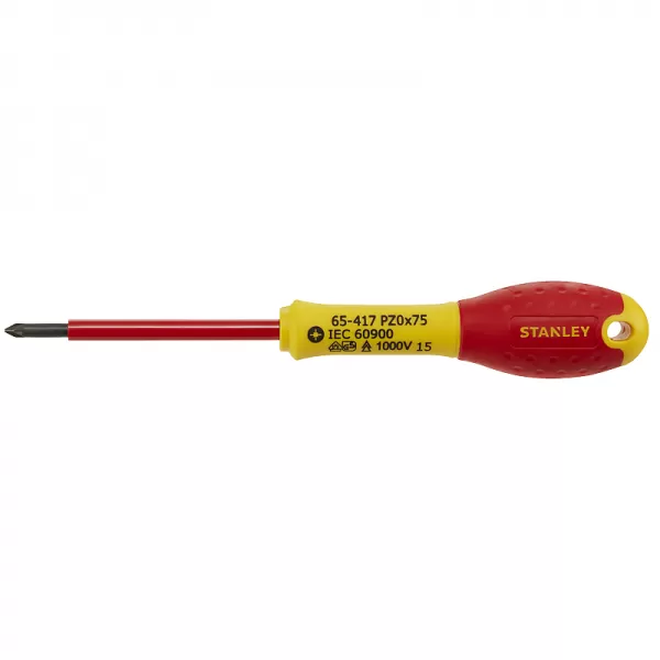 Šroubovák Pozidriv izolovaný Pz0x75mm Stanley FatMax 1-65-417