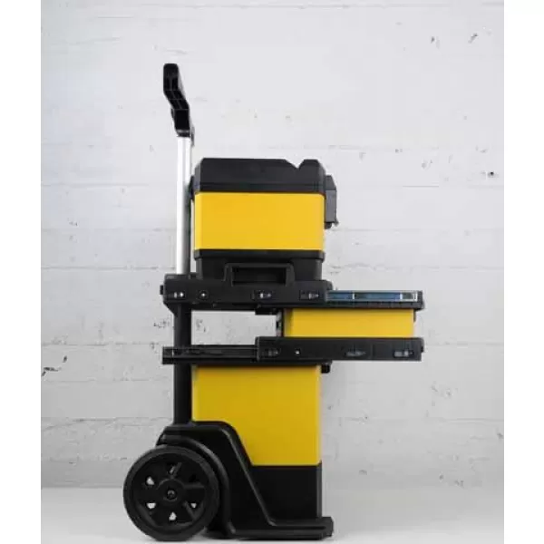 Kovo plastový pojízdný montážní box STANLEY 1-95-621