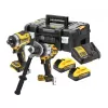 Aku bezuhlíková kombo sada nářadí 18V 2x5,0 Ah XR DeWALT POWERSTACK DCK2200H2T