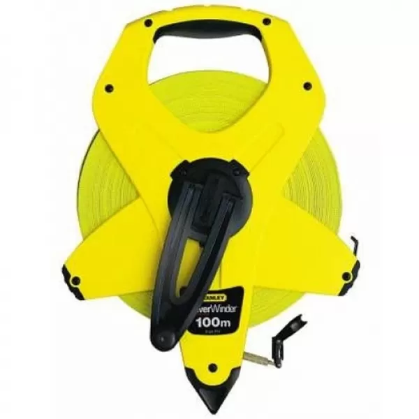 Pásmo PowerWinder s plastovou páskou 100m Stanley 2-34-777