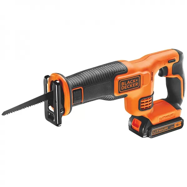 Aku mečová pila 18V/1,5Ah Black&Decker BDCR18