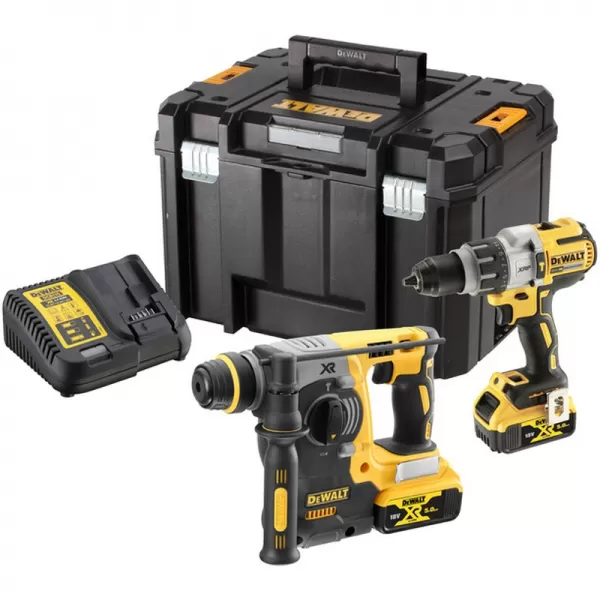 Aku kombinovaná sada 18V 2x5,0Ah DeWALT DCK229P2T