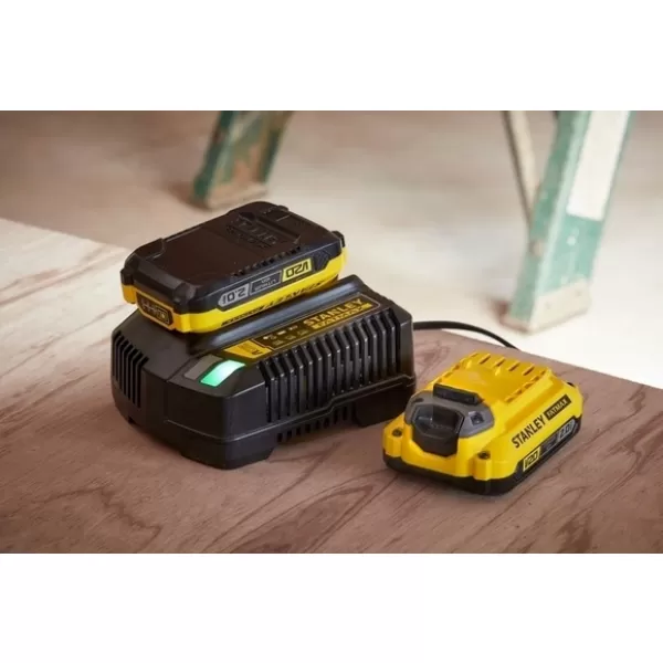 Kombo sada aku nářadí V20 18V 2x4,0Ah Stanley FatMax SFMCK469M2