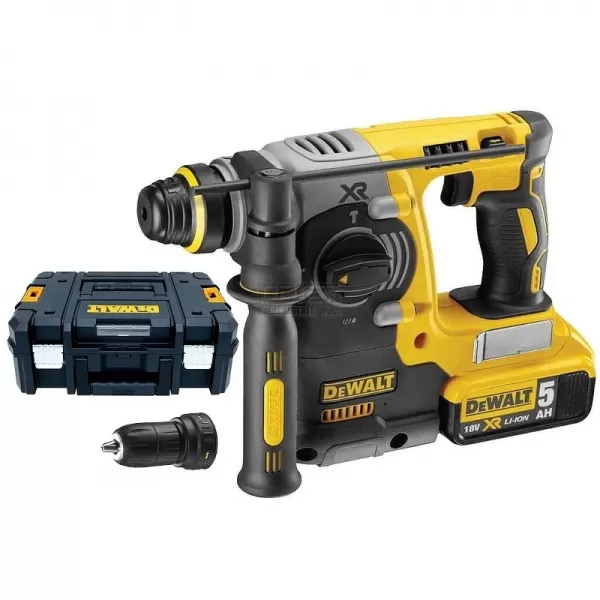 Aku bezuhlíkové kombinované kladivo 18 V XR Li-Ion 2x5,0 Ah DeWALT DCH274P2T