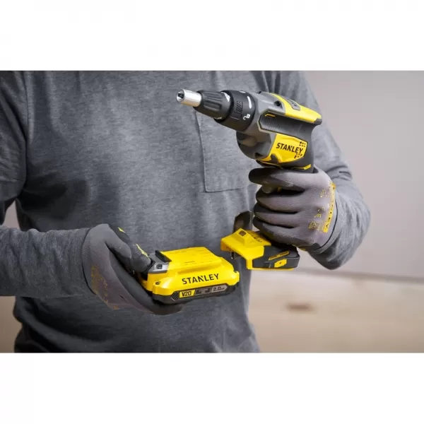 Aku šroubovák do sádrokartonu V20 18V 2,0Ah Stanley Fatmax SFMCF600D1S