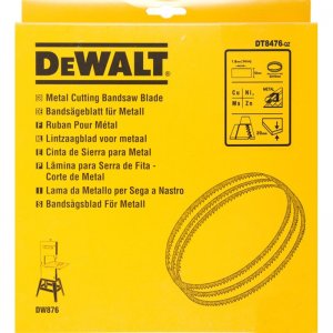 Pilový pás pro DW876 na barevné kovy a plasty přímý řez 12mm DeWALT DT8476