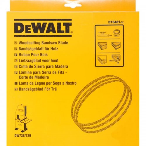 Pilový pás pro DW738/DW739 univerzální 12mm DeWALT DT8481