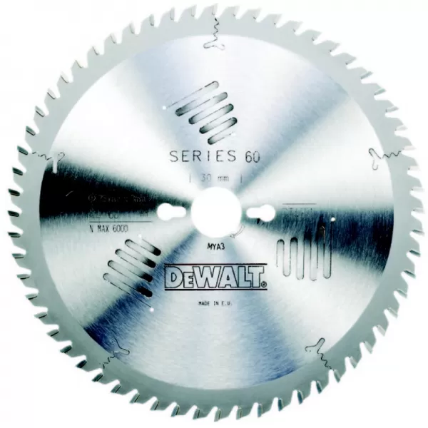 Pilový kotouč 250x30mm 60z ATB 10° DeWALT DT4351