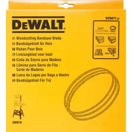 Pilový pás pro DW876 na dřevo a plasty vyřezávací 6mm DeWALT DT8471