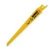 Pilový plátek bimetal na omítky bez úlomků pro mečové pily 152mm 5ks DeWALT DT2356