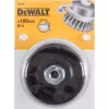Drátěný kartáč kroucené uzly délka 24mm průměr 100mm pro úhlové brusky DeWALT DT3501