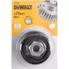 Drátěný kartáč kroucené uzly délka 22mm průměr 75mm pro úhlové brusky DeWALT DT3492