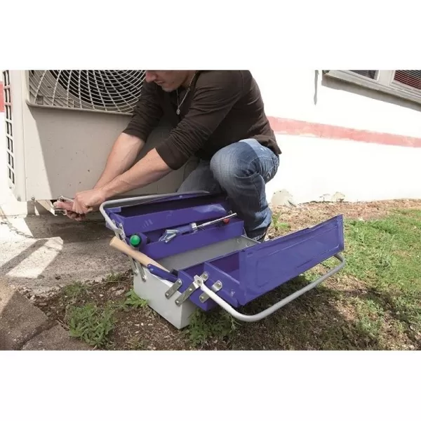 Kovová rozkládací přepravka na nářadí 535 mm TONA Expert E010201T