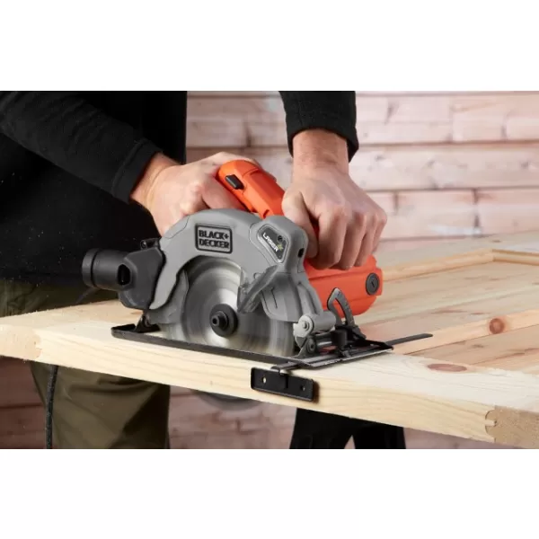 Kotoučová pila s laserem + 2x kotouč Black&Decker CS1250LA