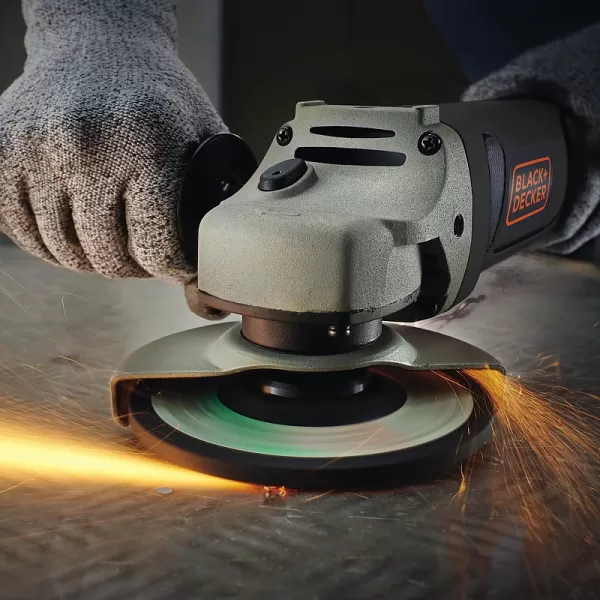 Úhlová bruska 125mm + 2x kotouč Black&Decker KG1202KD