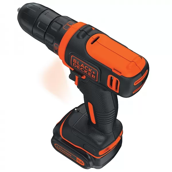 Aku vrtačka 10,8V 1,5Ah Black&Decker BDCDD12K