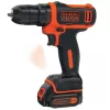 Aku vrtačka 10,8V 1,5Ah Black&Decker BDCDD12
