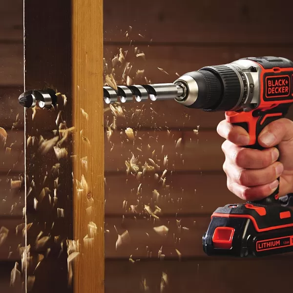 Příklepová dvourychlostní aku vrtačka 18V bez aku Black&Decker BL188N