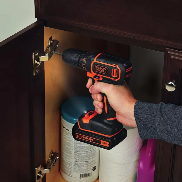 Aku vrtačka 18V 1,5Ah Black&Decker BDCDC18