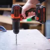 Aku příklepová dvourychlostní aku vrtačka 18V 2x2,0Ah Black&Decker BDCHD18K1B2