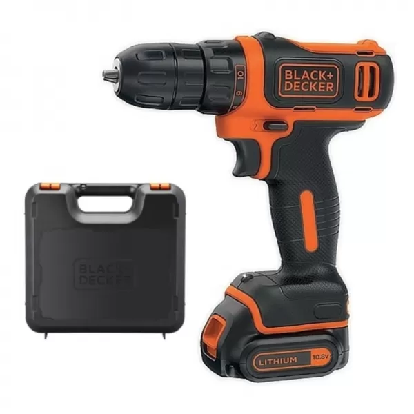 Aku vrtačka 10,8V 1,5Ah Black&Decker BDCDD12K