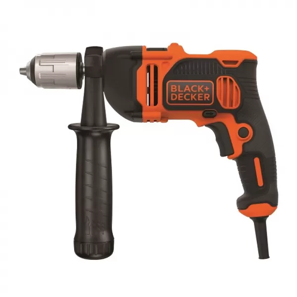 Příklepová vrtačka + 32ks příslušenství Black&Decker BEH850KA32
