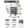 Úložný systém TOUGHSYSTEM 2.0 DXL podvozek DeWALT DWST08530-1