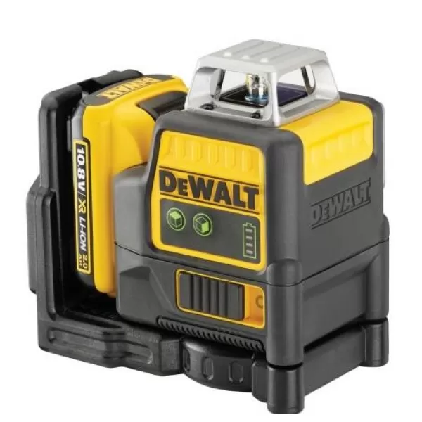 Aku křížový zelený laser 2x360° 10,8V XR 1x2,0Ah DeWALT DCE0811D1G