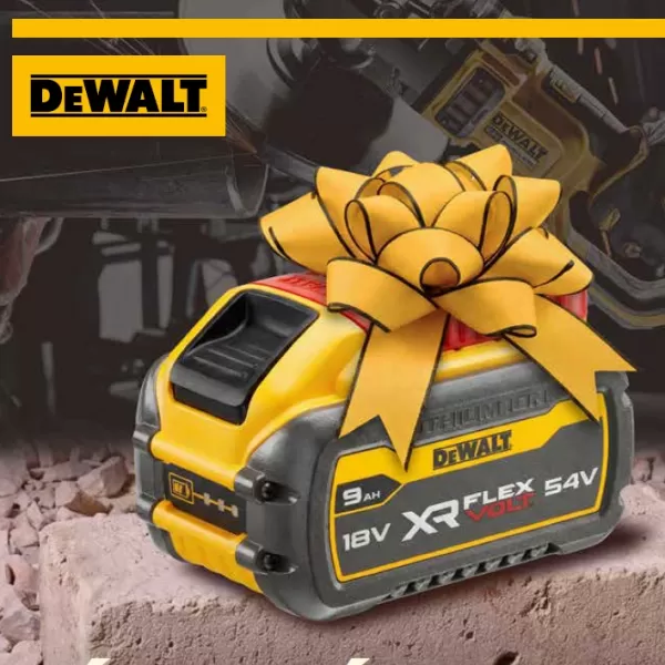 Akumulátor 54V 9,0Ah DEWALT FLEXVOLT DCB547 ZDARMA - Registrace k získání dárku