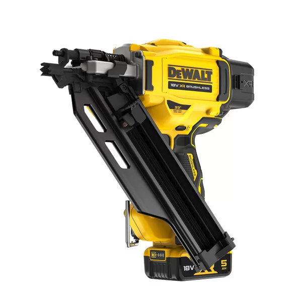 Aku bezuhlíková kombo sada nářadí 18V 2x5,0 Ah XR DeWALT DCK246P2T