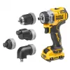 Aku bezuhlíková kombo sada nářadí 12V 2x3,0 Ah XR DeWALT DCK2101L2T