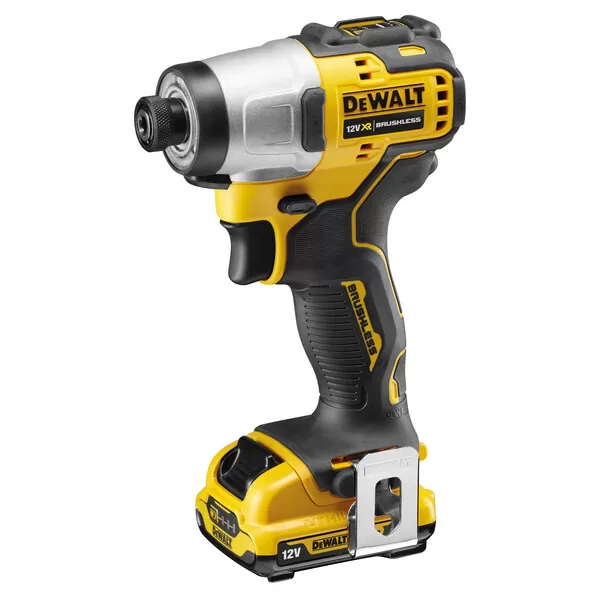 Aku bezuhlíková kombo sada nářadí 12V 1x5,0/2x2,0 Ah XR DeWALT DCK611P1D2