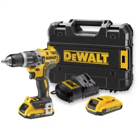 Aku bezuhlíková vrtačka s příklepem 18V XR Li-Ion 2x2,0Ah DeWALT DCD796D2