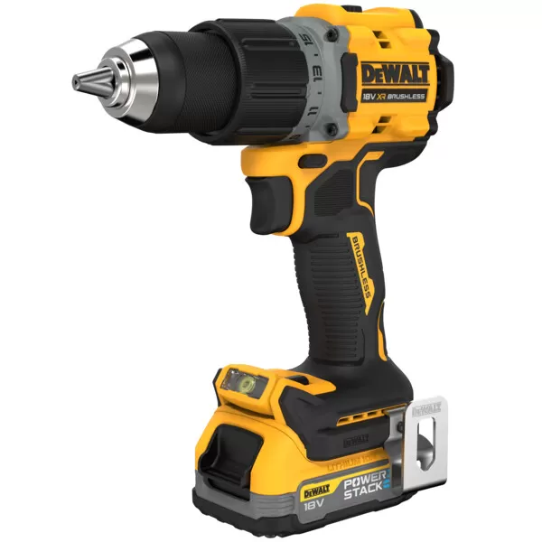 Aku bezuhlíková kombo sada nářadí 18V 2x1,7 Ah XR DeWALT POWERSTACK DCK2051E2T
