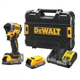 Aku rázový utahovák 18V 2x1,7Ah DeWALT POWERSTACK DCF850E2T