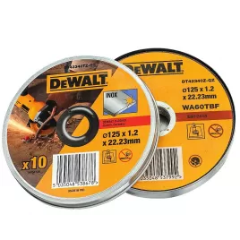Kotouče do úhlových brusek 125mm DeWALT DT42340TZ 10ks
