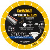 Diamantový kotouč EXTREME METAL 355mm DeWALT DT40257