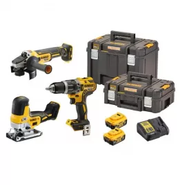 Aku bezuhlíková kombo sada nářadí 18V 2x5,0 Ah XR DeWALT DCK329P2T