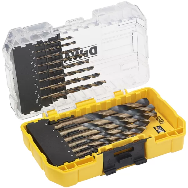 23dílná sada vrtáků do kovu DeWALT DT70729