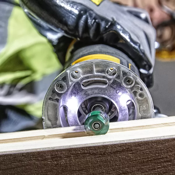 Aku kombinovaná frézka 18V bez aku DeWALT DCW604NT