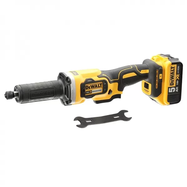 Aku přímá bruska 2x5,0Ah 18V DeWALT DCG426P2